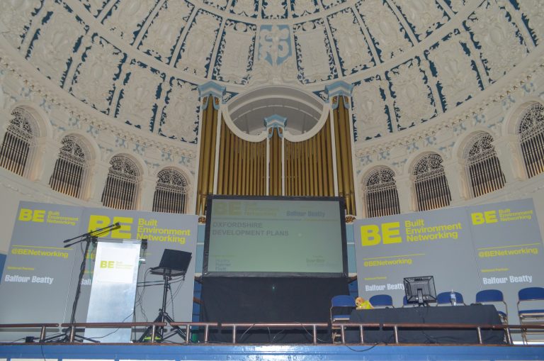 Built Environment Networking - conference at Oxford Town Hall