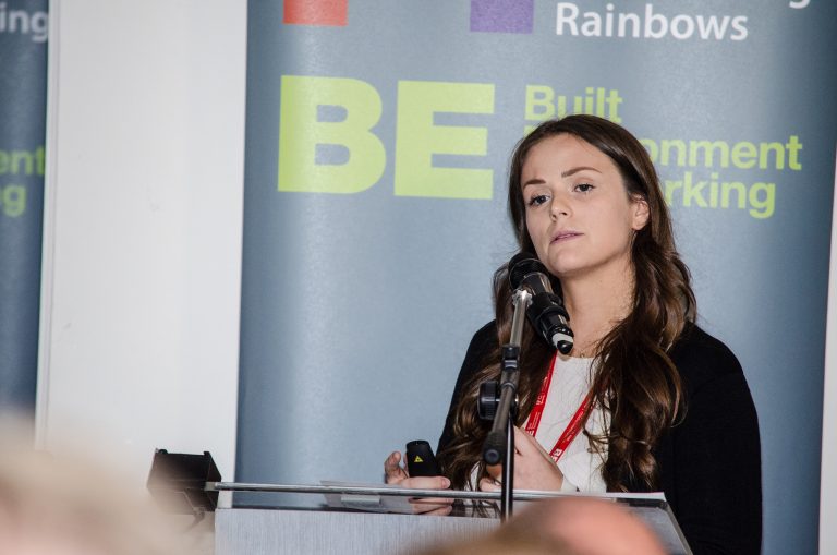 Rosey Cassidy of Cassidy Group speaks at East Midlands Development Plans 2019