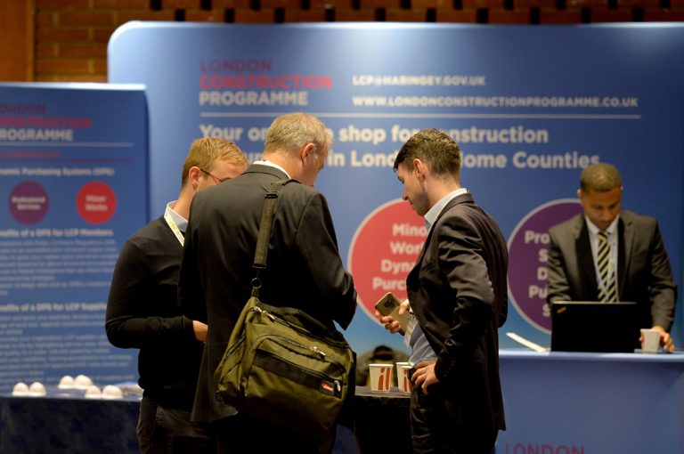 London Construction Programme Partnered Networking Event Construction Frameworks Conference, Kensington Town Hall. 02.10.19