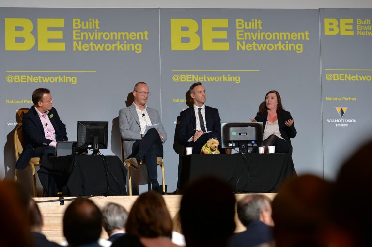 Frameworks Providers Panel, Lisa Bliss, Robbie Blackhurst and Simon Toplass Construction Frameworks Conference, Kensington Town Hall. 02.10.19