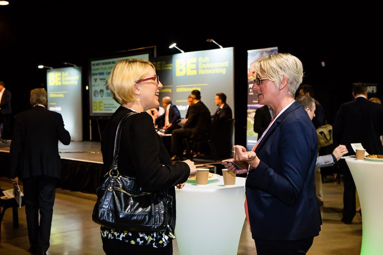 Attendees in front of the main stage at West Yorkshire Economic Growth Conference 2018