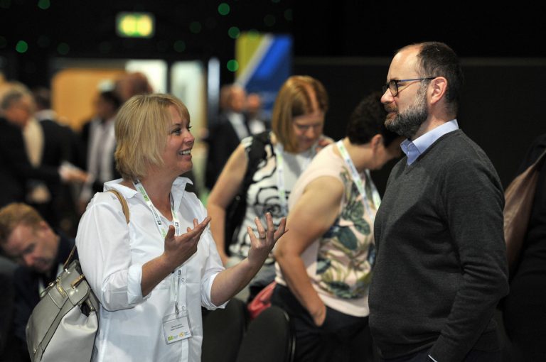 Attendees-talk-West-Yorkshire-Development-Conference