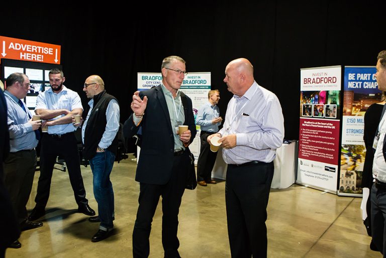 Bradford City Council Stand with Attendee's at West Yorkshire Economic Growth Conference 2018
