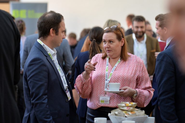 Attendee's networking at Cambridgeshire & Peterborough Development Conference 2019