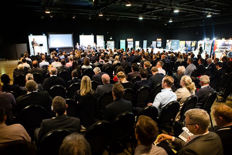 Crowd at West Yorkshire Economic Growth Conference 2018