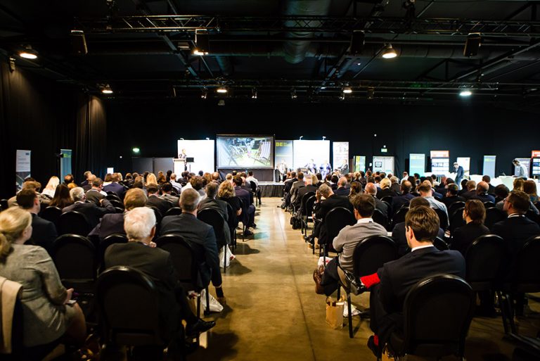 Crowd at West Yorkshire Economic Growth Conference 2018 at the New Dock in Leeds