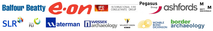 Logos Partners E.ON IFC Group Pegasus Group Balfour Beatty Ashfords Mott MacDonald Versate Waterman Wessex Archeaology Womble Bond Dickinson Willmott Dixon Border