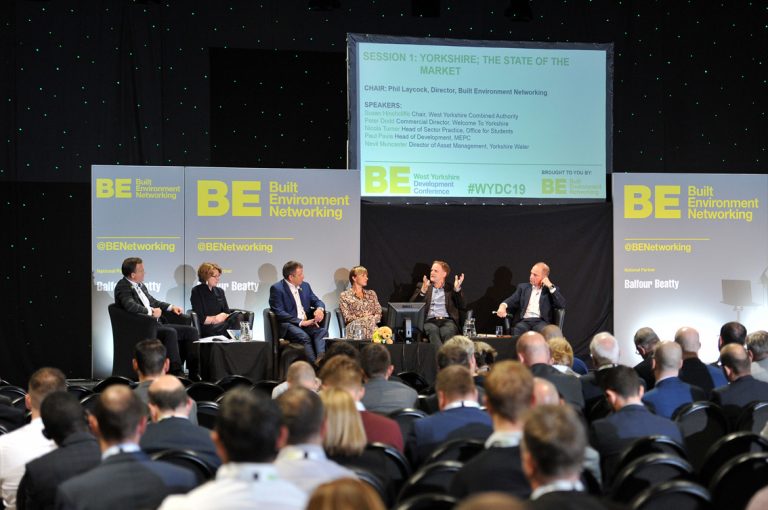 The-stage-and-the-first-panel-at-West-Yorkshire-Development-Conference-2019