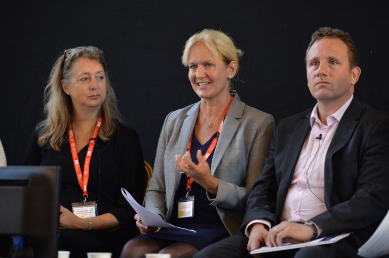 Lucy Shomali, Dine Romero and Edward Rowberry at West of England Development Conference, Bristol.08.10.19