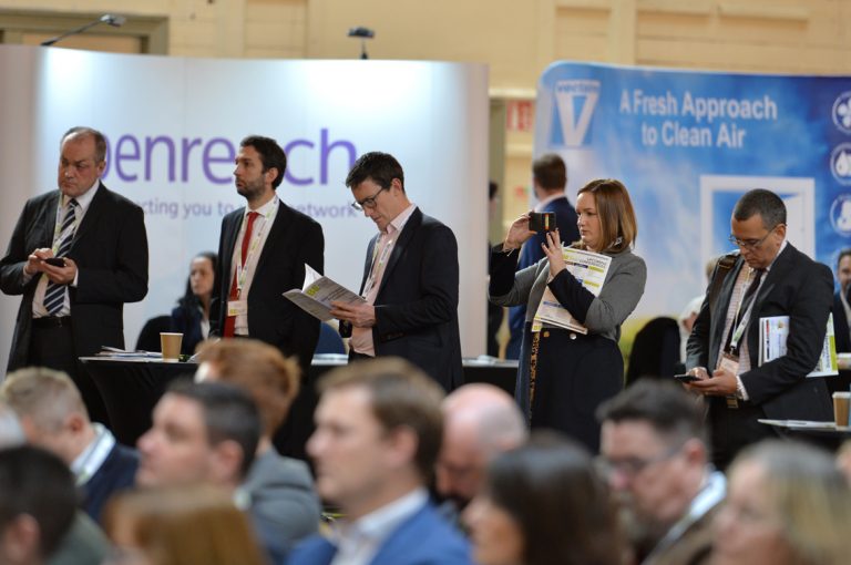 Attendee's watch the discussions unfold from the back at West of England Development Conference, Bristol.08.10.19