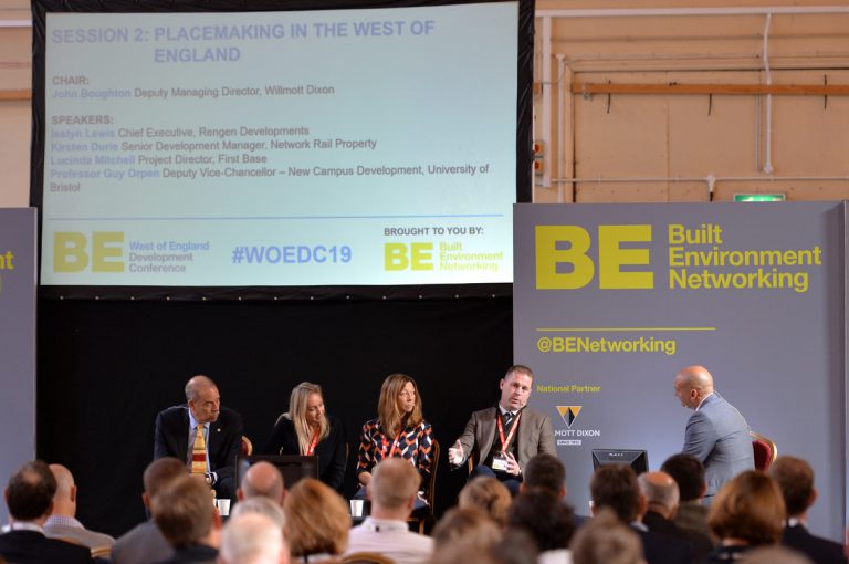 The Placemaking Panel at West of England Development Conference, Bristol.08.10.19