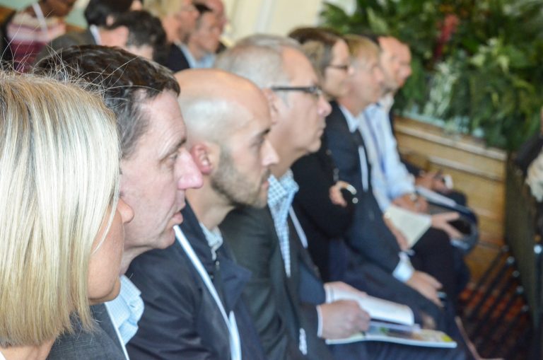 Attendees watch the speakers at Birmingham Development Plans 2018