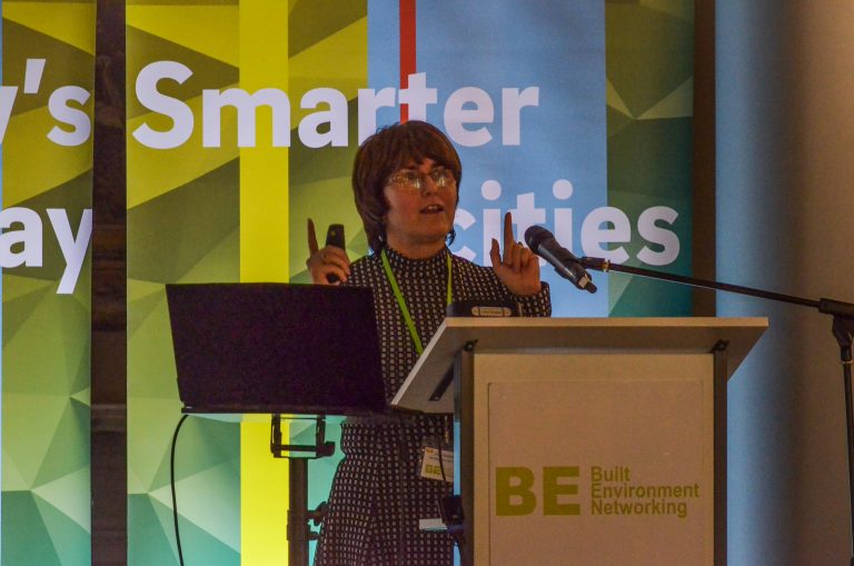 Dawn Baxendale of Birmingham City Council speaks at Birmingham Development Plans 2018