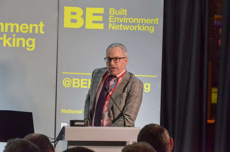 Eddie Smith of Manchester City Council speaks at Manchester Development Plans 2018
