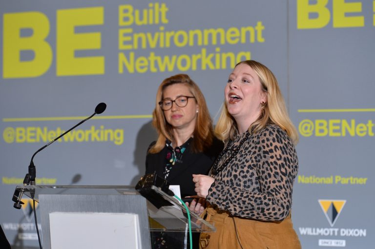 Pauline-Johnston-and-Rosslyn-Colderly-speaking-at-Greater-Manchester-Development-Conference-2019