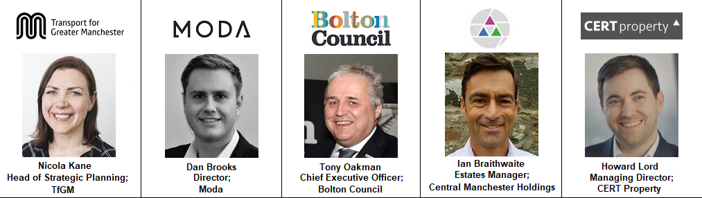 Speakers Tony Oakman Bolton Council MODA Living Westbrook