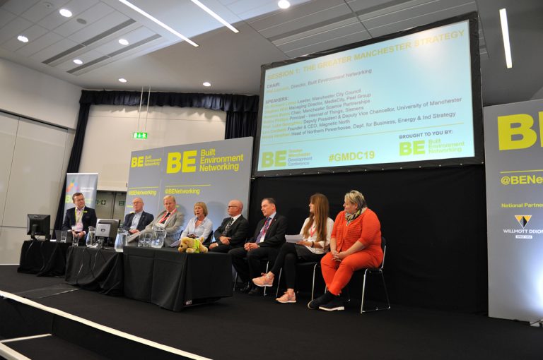 The-Greater-Manchester-Strategy-Panel-at-Greater-Manchester-Development-Conference-2019