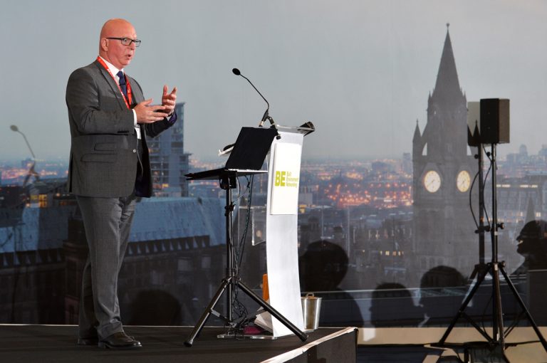 Tony-Bannon-of-PTG-Holroyd-speaking-at-Greater-Manchester-Development-Conference-2019