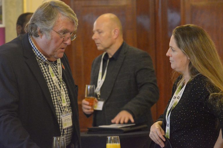 Attendee's discuss the day at London Development Plans 2018