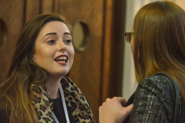 Attendees talk about the day Cambridge Development Plans 2018