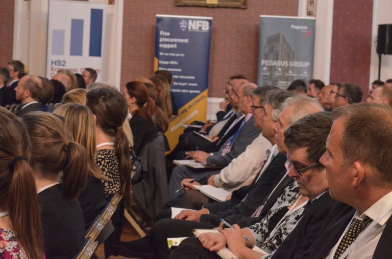 Attendee's watch the speakers at Cambridge Development Plans 2018