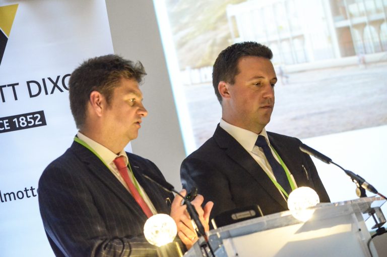 Bill Cotton and Philip Broadhead at Bournemouth Development Plans 2018
