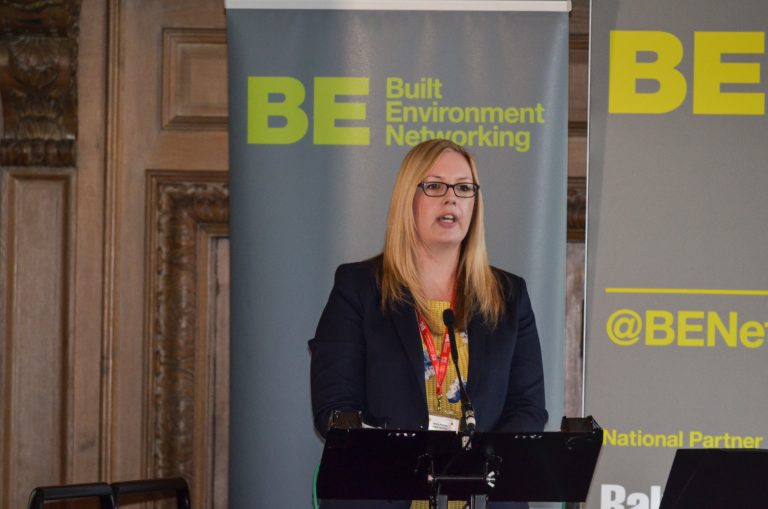 Jenny Purple of Avant Homes speaks at Leeds & West Yorkshire Development Plans