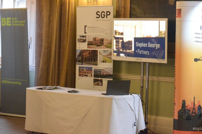 Leicester Construction Property Networking Event Stephen George Partners Sponsorship Exhibitor