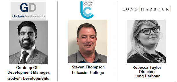 Steven Thomson Image Leicester College Skills Education Construction Property Workforce Long Harbour Godwin Developments Landmark