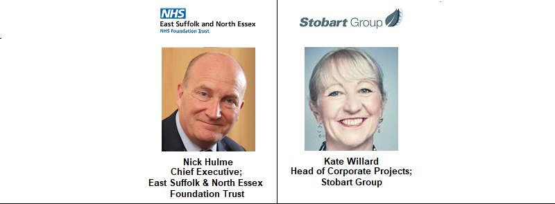 Nick Hulme North Suffolk East Essex Foundation NHS National Health Service FM Facilities Management Kate Willard Stobart Group