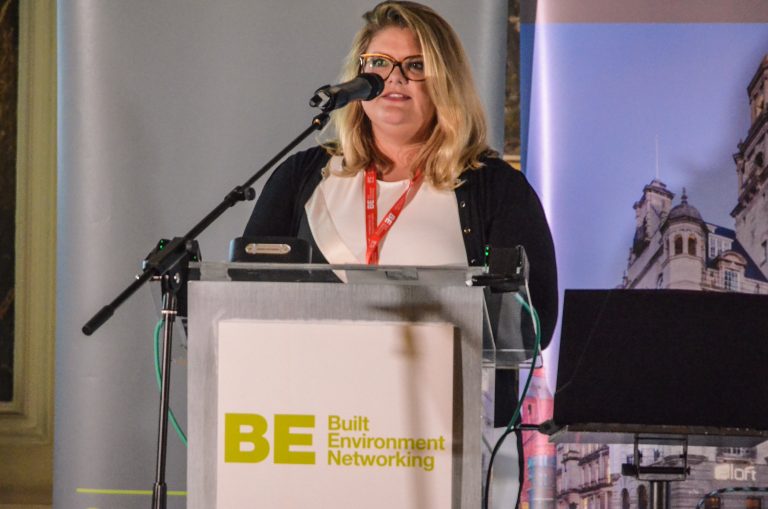 Rebecca Taylor of Long Harbour speaking at Birmingham Development Plans 2019