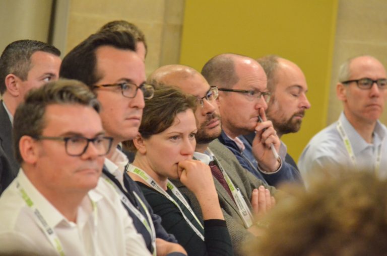 Attendee's watch the panel at Bristol Development Plans 2018