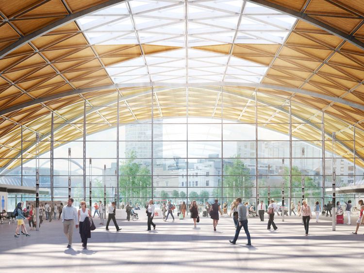 New Design Architect Curzon Birmingham Station 
