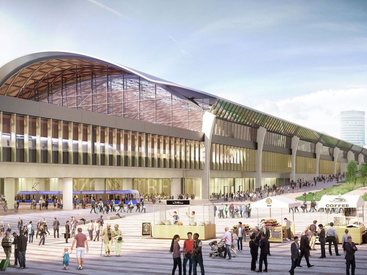 HS2 Station NEC Interchange Solihull Council Urban Growth Company