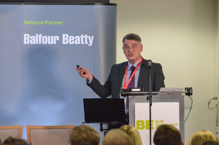 Martin Gannon speaking at North East Development Plans 2019