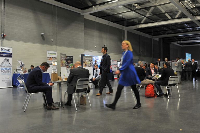 Networking area at Manufacturing Conference & Exhibition 2019