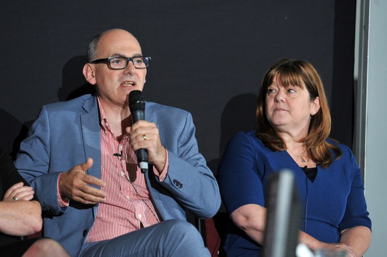 Paul Smith and Amanda Keegan at Manufacturing Conference & Exhibition 2019