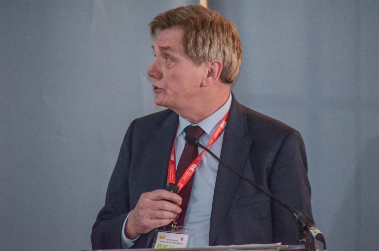 John Clapham speaks at North West Universities Development Plans 2019