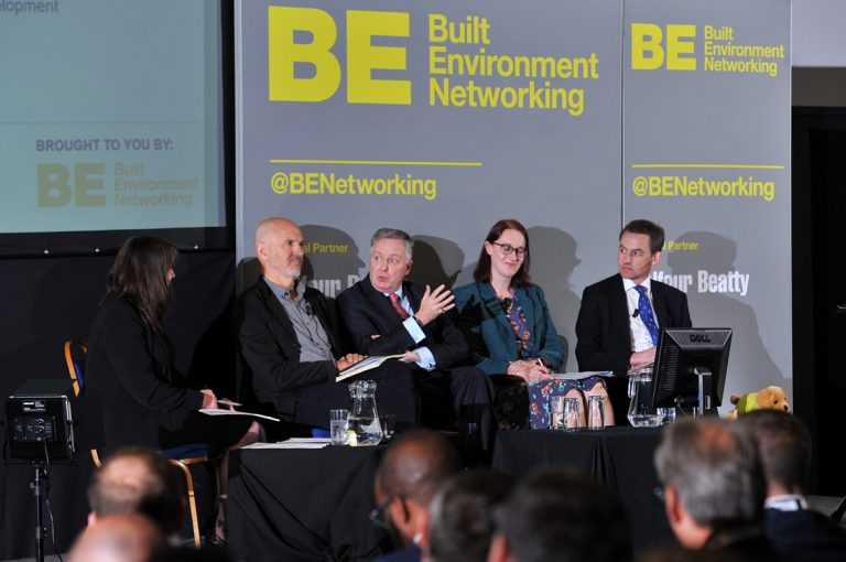 Marcus Lee, Ceri Taylor ,Charles Johnson , Iain Malcolm and Liz Askham at Airport Cities Development Conference 2019