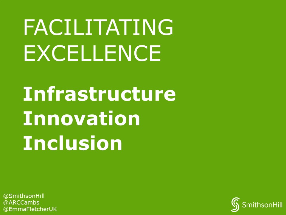 Slide2 Facilitiating Excellence Infrastructure Innovation Inclusion