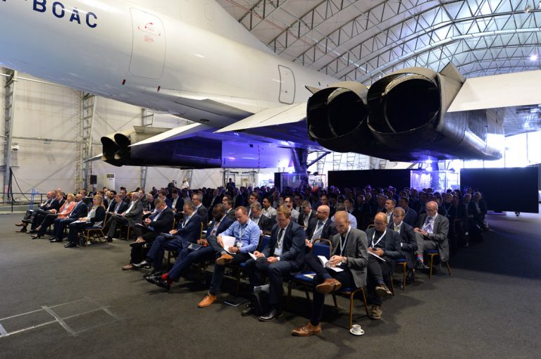 the front row Airport Cities Development Conference 2019