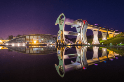 Scotland Falkirk Development Scottish Canals Wheel