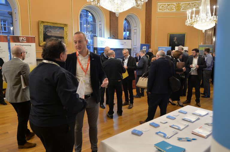 Networking in the Liverpool Town HallNorth West Development Confernce, Liverpool.10.12.19