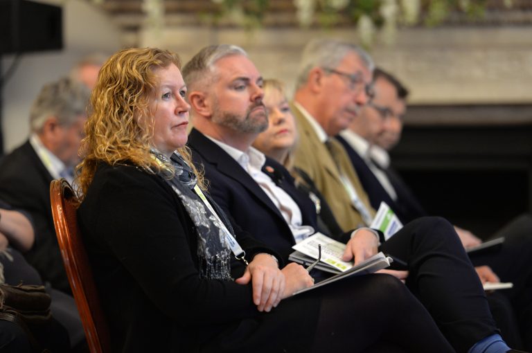 Attendee's seated and waiting for the talks to begin North West Development Confernce, Liverpool.10.12.19