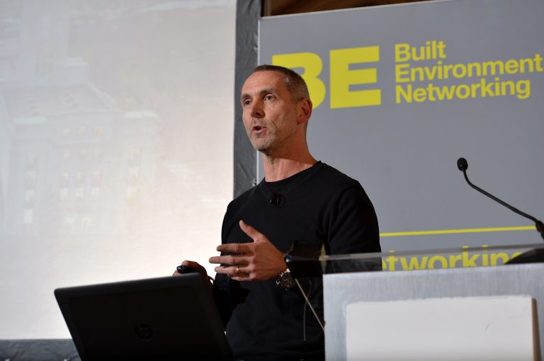 Adam Higgins speaks in the Liverpool Town Hall North West Development Confernce, Liverpool.10.12.19