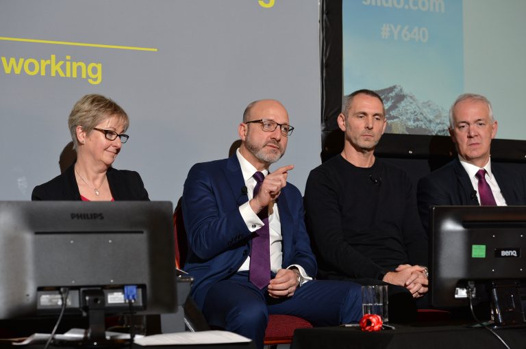 Jane Meek, Adam Higgins and Anthony Nash North West Development Confernce, Liverpool.10.12.19