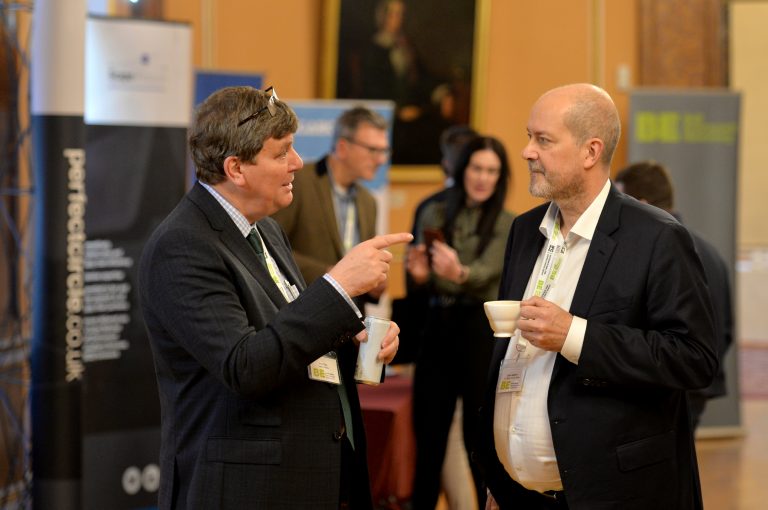 Networking in Liverpool City Hall North West Development Confernce, Liverpool.10.12.19