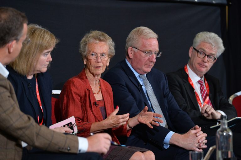 Jacqui Cox, Jane Hamilton, Euan Hall and Hugh Brennan Oxford Cambridge Arc Development Conference 2019