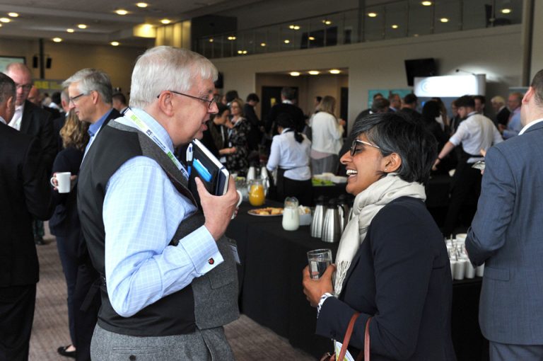 Networking Area in the MK Dons Oxford Cambridge Arc Development Conference 2019