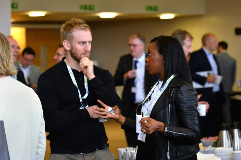 Networking area , MK Dons Stadium Oxford Cambridge Arc Development Conference 2019